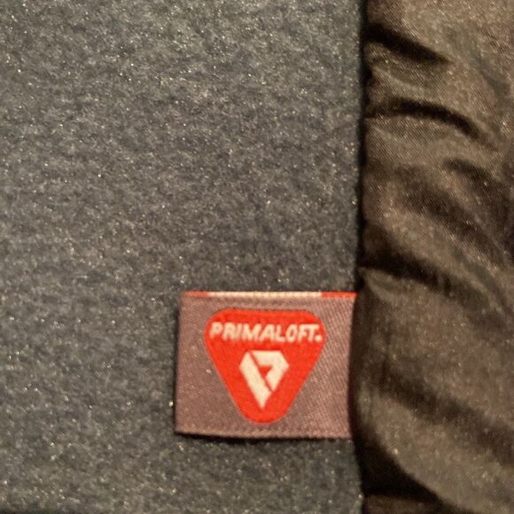 Black & Blue Norrona Insulated Vest with Logo Men’s medium - Picture 12 of 13